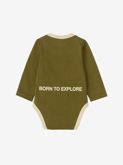 Baby L/S Co Rompers #FO [NTB82353]｜THE NORTH FACE