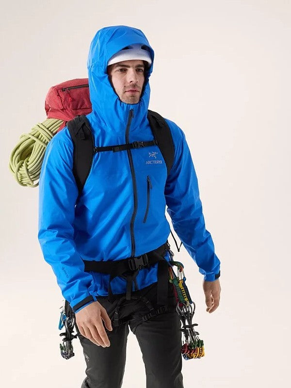 Alpha Lightweight Jacket M #Light Vitality/Black Sapphire [X00000772803]｜ARC'TERYX