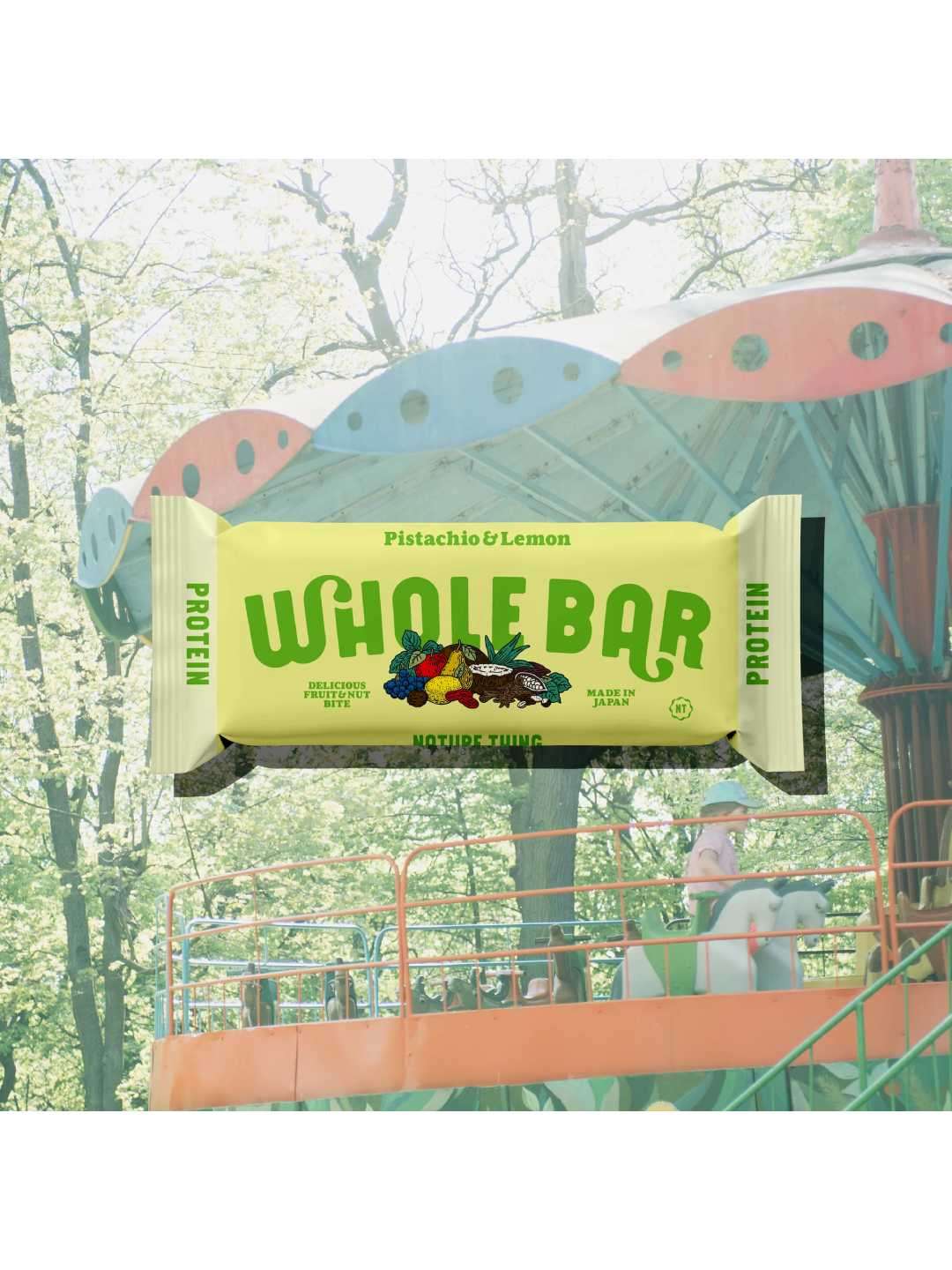 WHOLE BAR Protein / ピスタチオ&レモン  [B4]｜NATURE THING