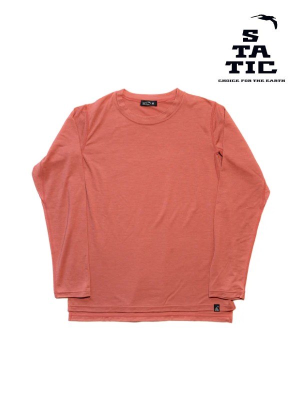 Women's All Elevation L/S Shirts #Dry Rose [35214]｜STATIC