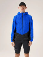 Norvan Windshell Hoody M #Vitality/Black Sapphire [X00000774802]｜ARC'TERYX