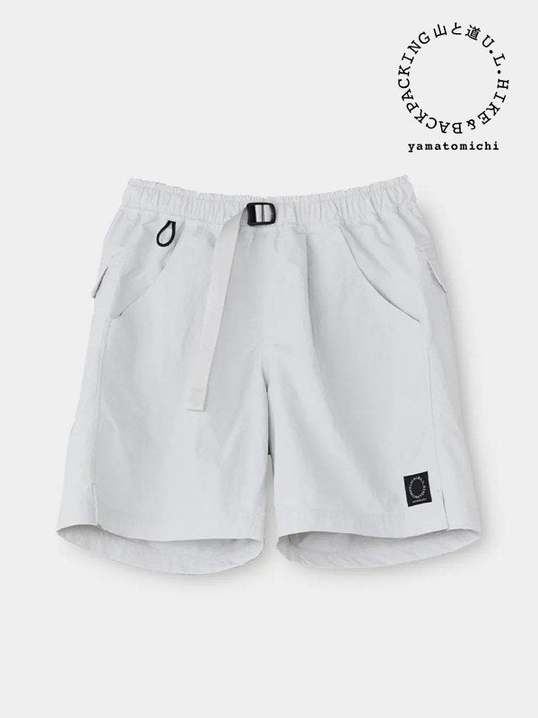 Woman's 5-Pocket Shorts Long #Glacier White｜山と道
