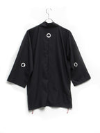 ノラギ 綾織り（紋付き） #スミイロ [41053]｜AXESQUIN