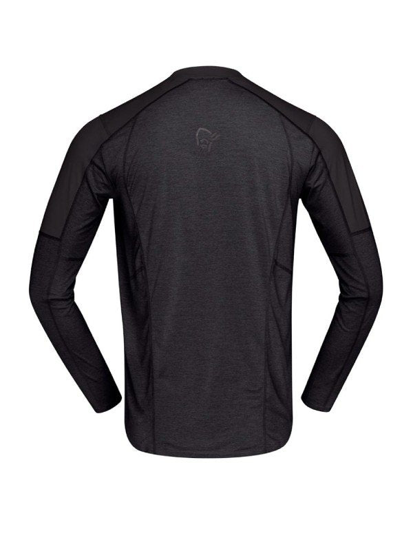 senja equaliser lightweight Long sleeve (M) #Caviar [5820-23]｜Norrona
