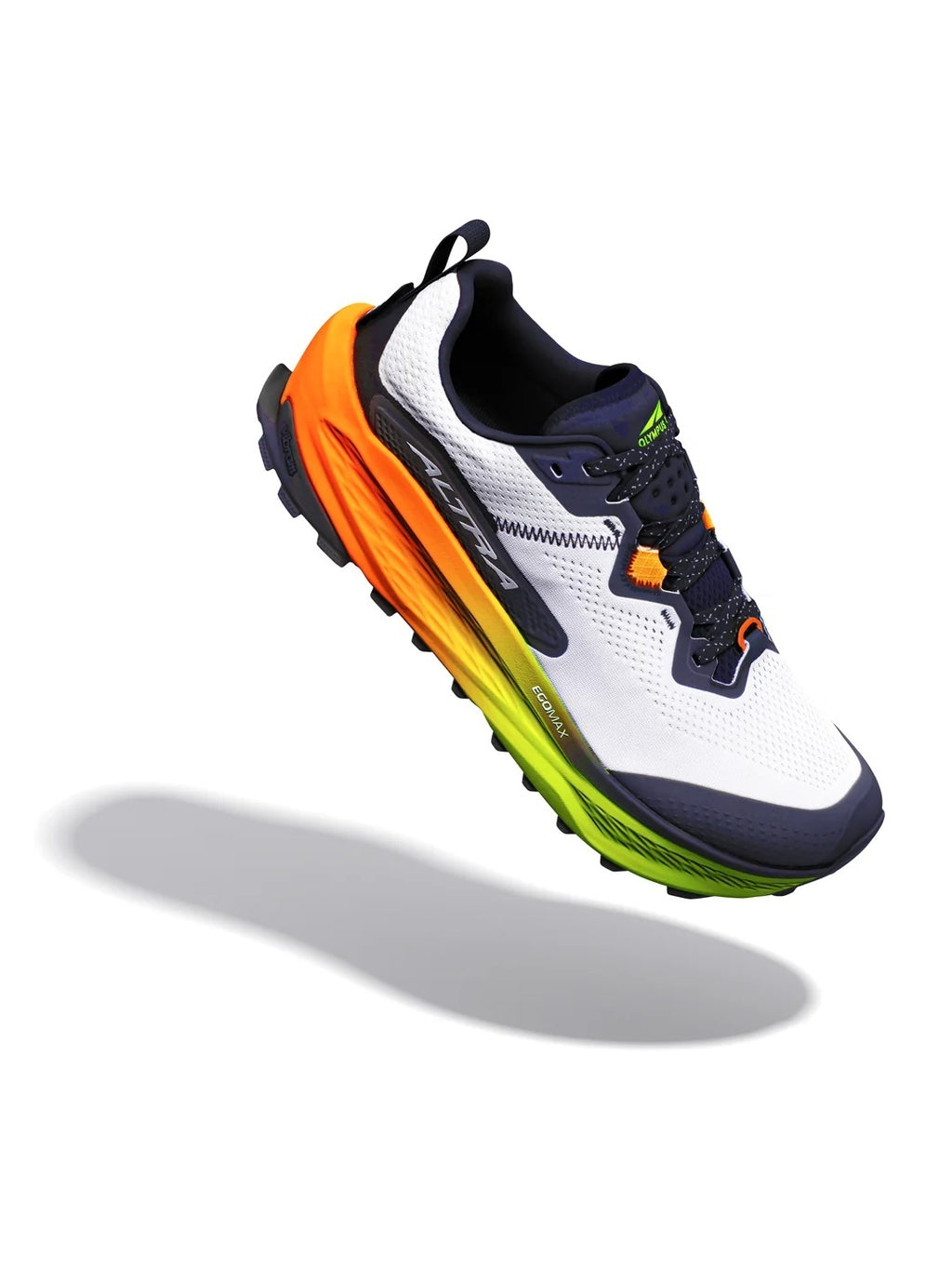 【Men】OLYMPUS 7 M #WHITE/WHITE/BLACK [AL0A85TK]｜ALTRA
