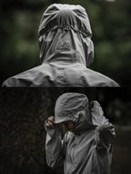 Up-Swing Rain Hoody #アイスグレー｜milestone