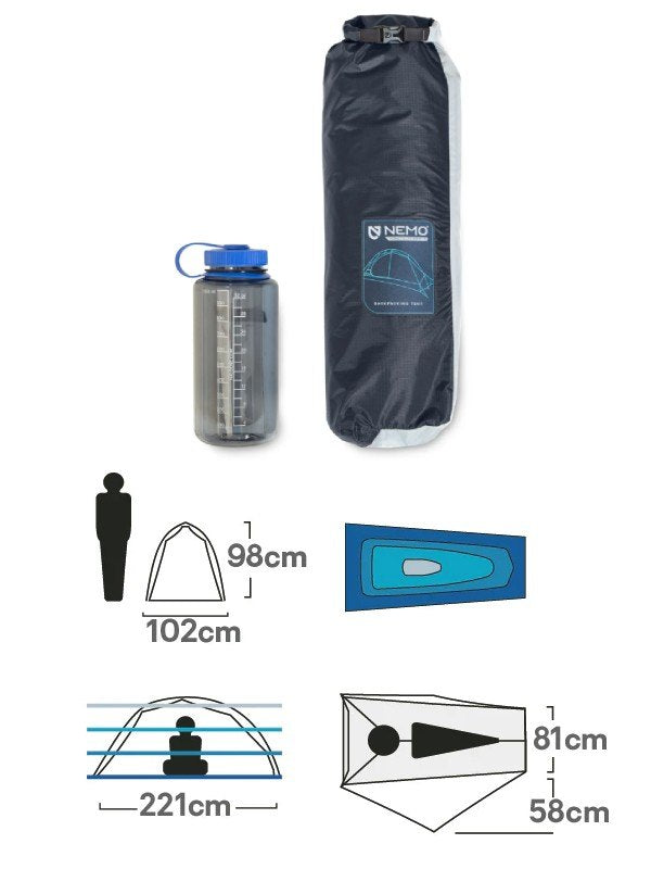 Hornet Elite OSMO 1P 2025 [NEM417-009025-LGY001]｜NEMO