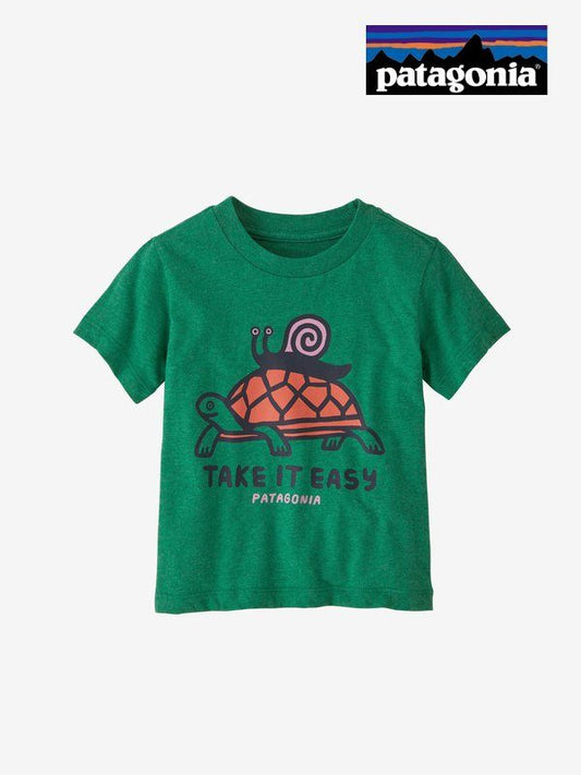 Baby Graphic T-Shirt #ERGA [60389]｜patagonia