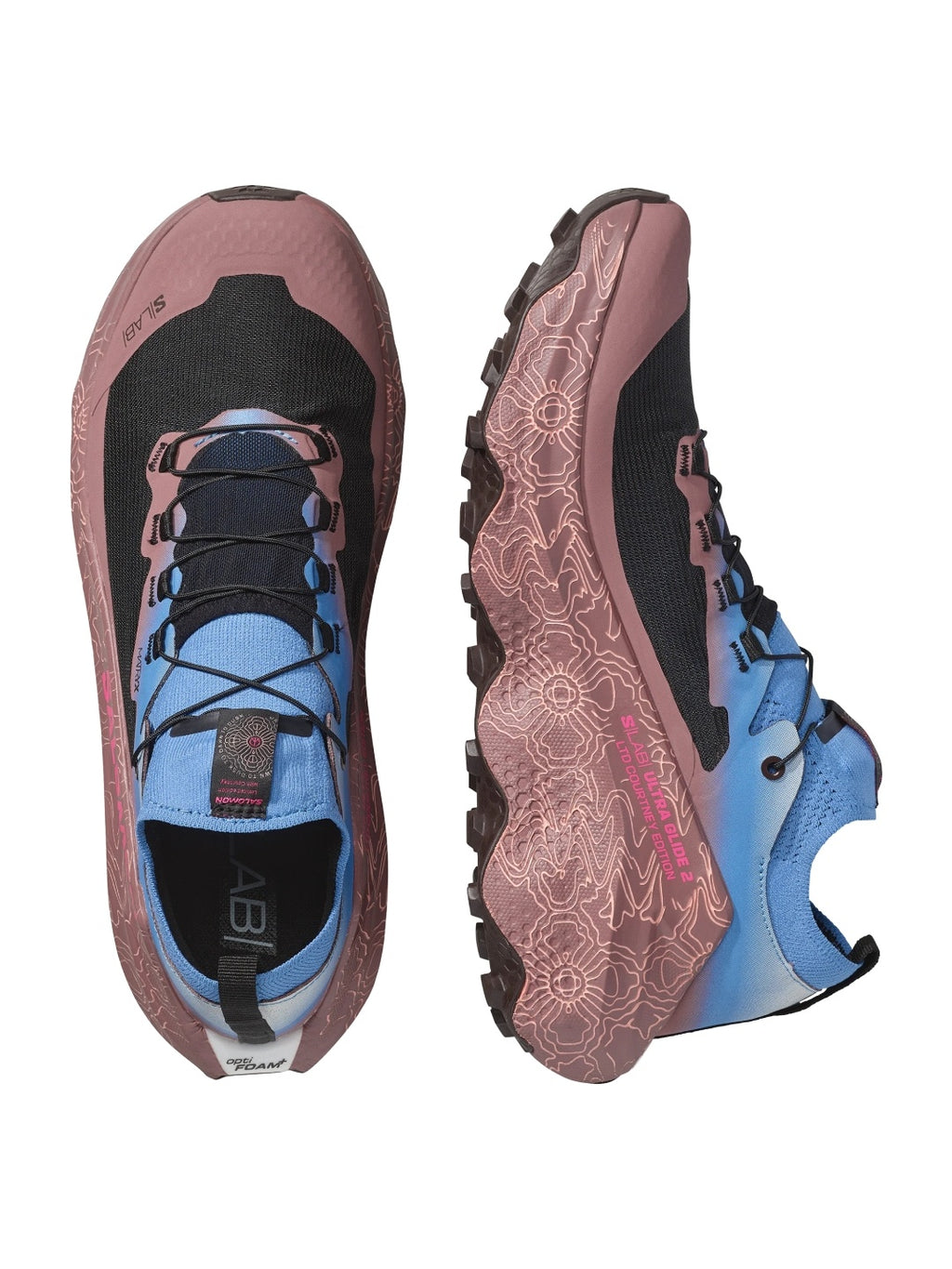 S/LAB ULTRA GLIDE 2 LIMITED COURTNEY EDITION #EBB AND FLOW/ROSE TAUPE/KNOCKOUT PI [L49283700]｜SALOMON
