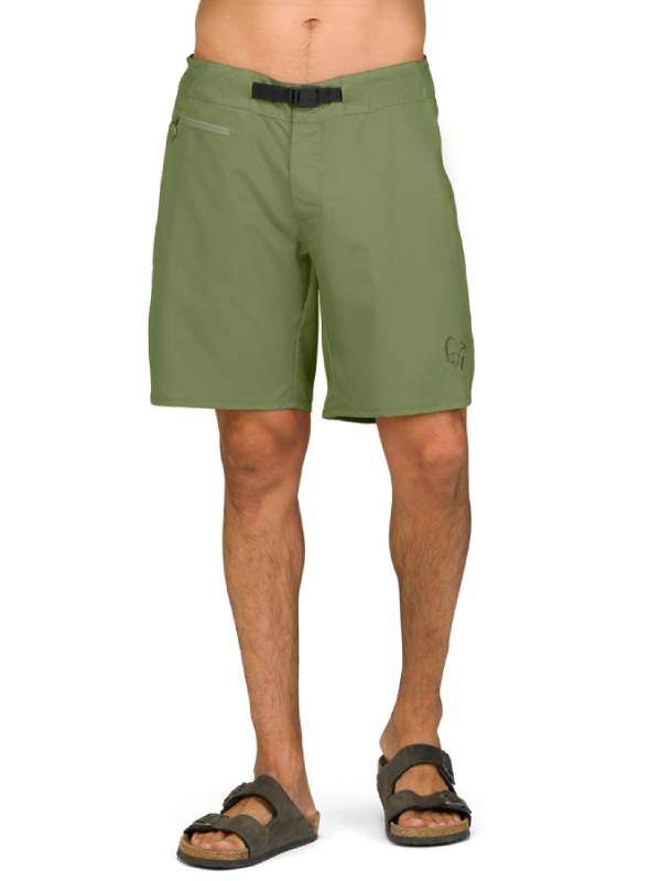 femund silent grid Shorts (M) #Loden Green [2718-25]｜Norrona【Outlet_30】