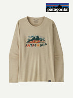 Woman's Long-Sleeved Cap Cool Daily Graphic Shirt #FFPX [45205]｜patagonia