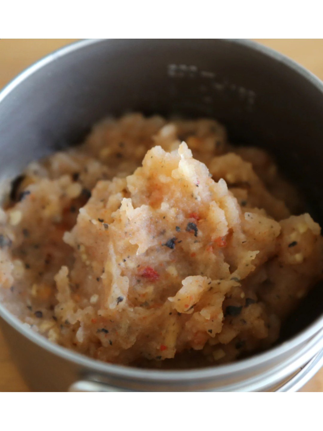 梅しそとトマトのポテトピュレ｜MOUNTAIN GOURMET LAB.
