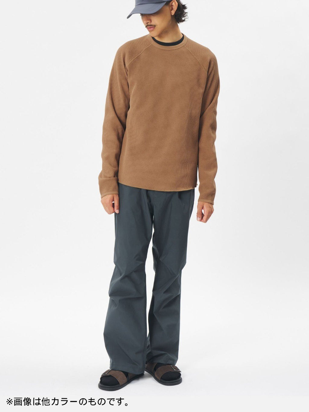 WF Light L/S T-shirt #INK NAVY [GL45142]｜GOLDWIN