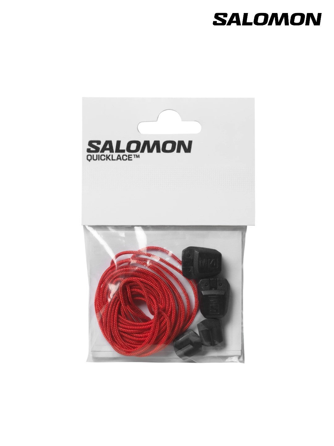 QUICKLACE KIT #RACING RED/BLACK/BLACK [L47379500]｜SALOMON