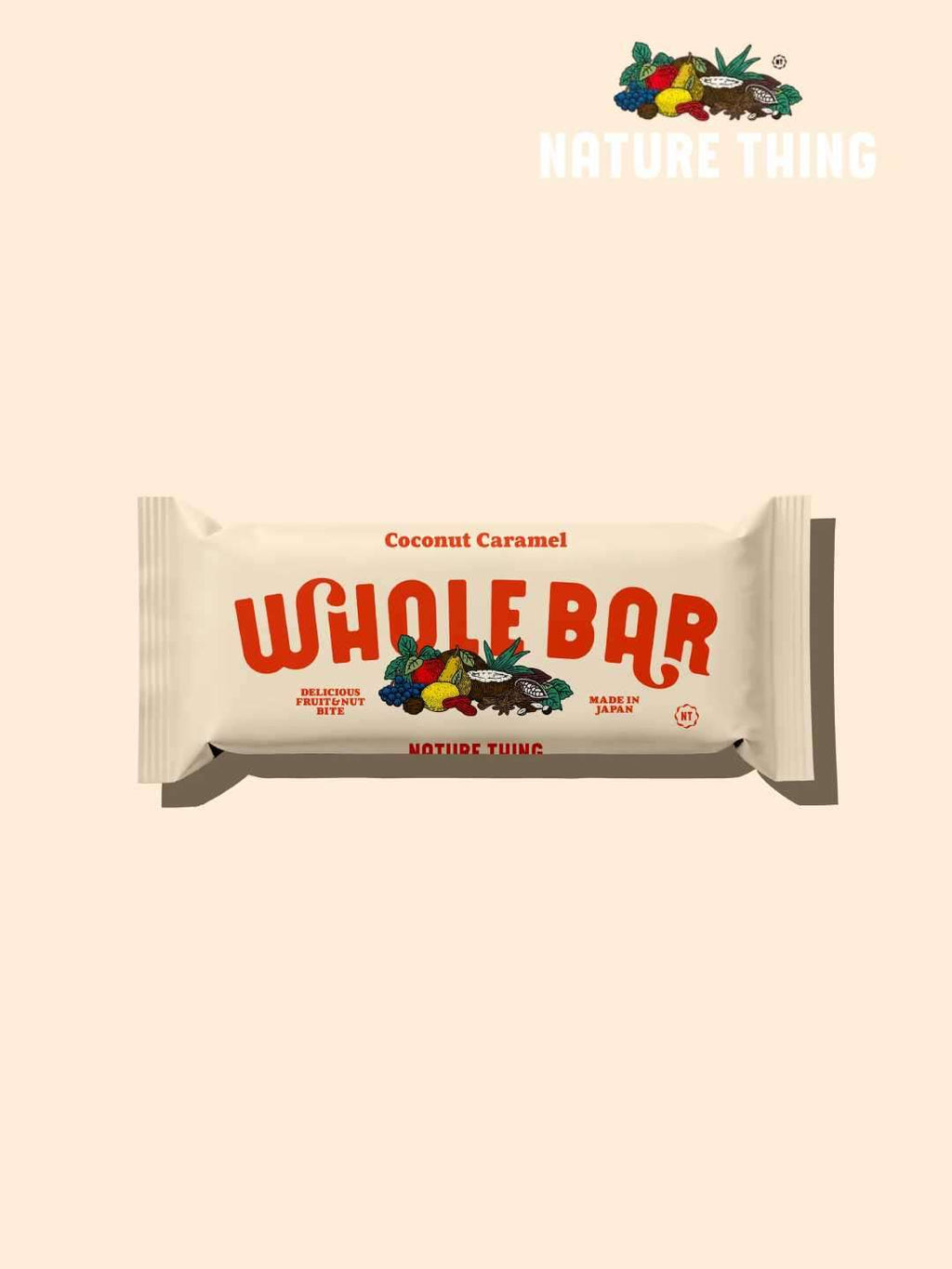 WHOLE BAR / ココナッツキャラメル  [A3]｜NATURE THING