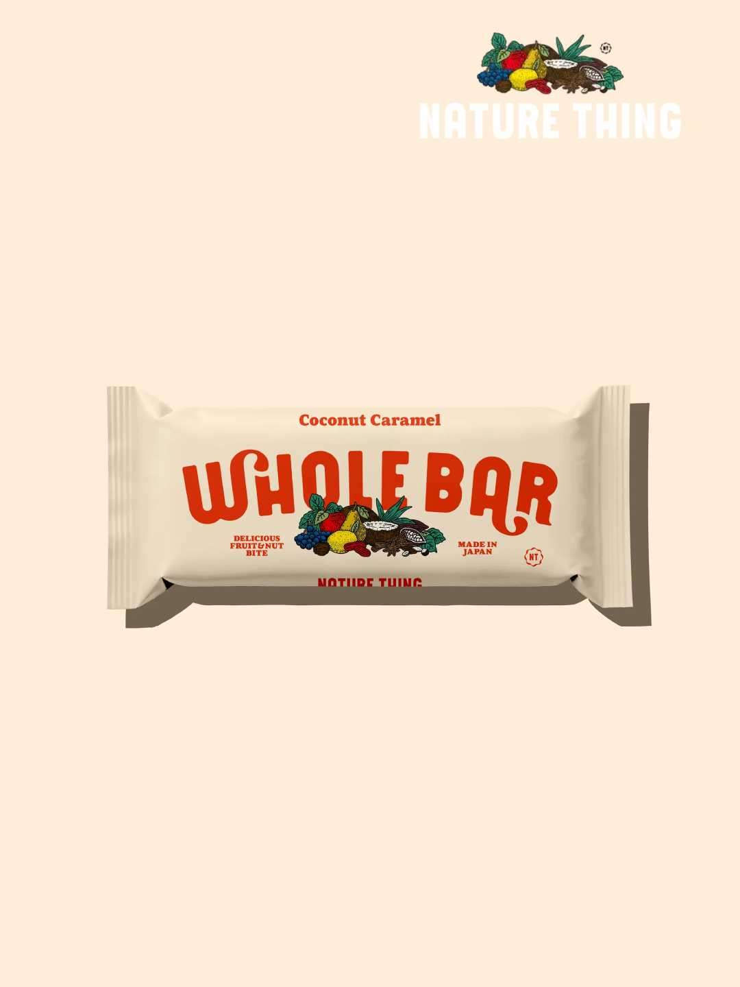 WHOLE BAR / ココナッツキャラメル  [A3]｜NATURE THING