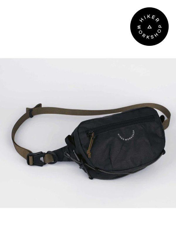 FANNY PACK (ULTRA) #Black｜HIKER WORKSHOP