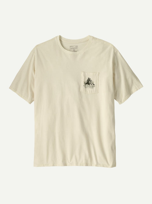 Chouinard Crest Pocket Responsibili-Tee #BCW [37770]｜patagonia