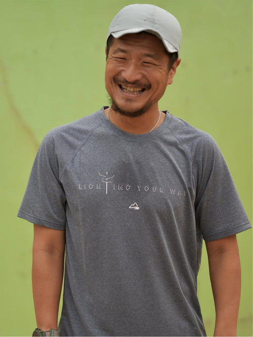 Doo-Bop T-shirt #スティールグレー [MSRH-002]｜milestone