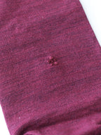 Hakusanfuuro baselyer socks #Bordeaux｜高山植物図鑑