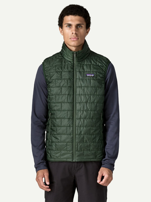【Men】Men's Nano Puff Vest #TLGR [84243]｜patagonia