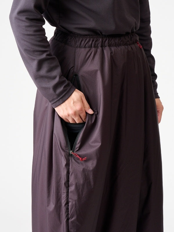 アグラスカート #クロマメ [042050]｜AXESQUIN