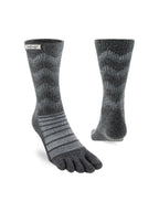 アウトドア ミッドウェイト クルーウール #スレート [223670]｜injinji