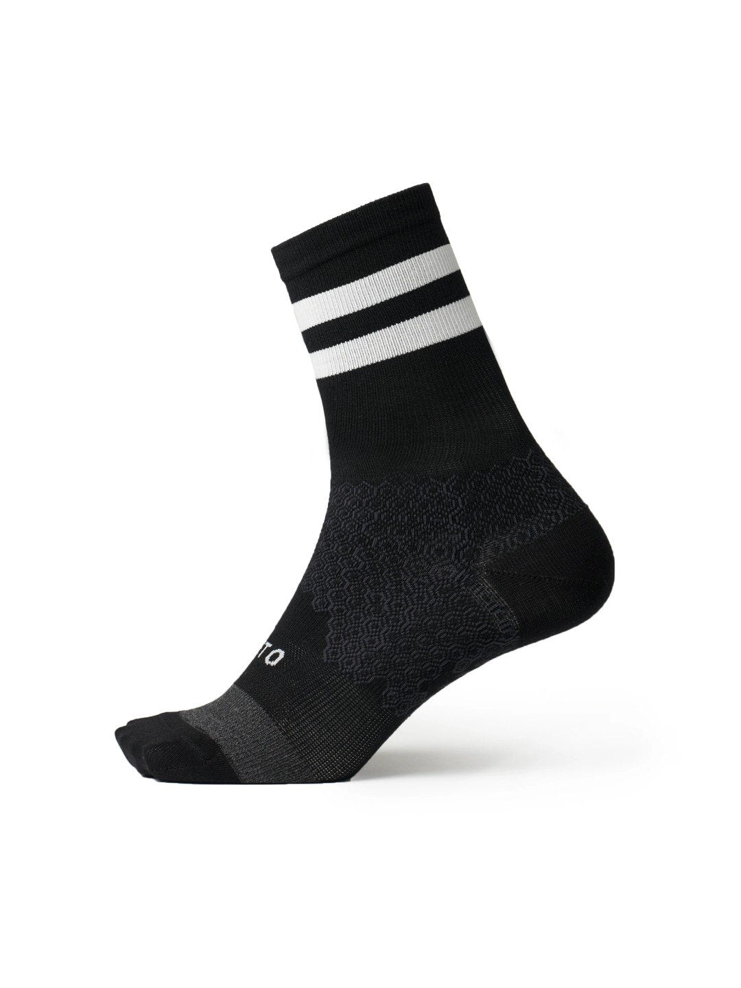 RUNNING SOCKS MIDDLE LENGTH ver.1.5 #ブラック｜RETO