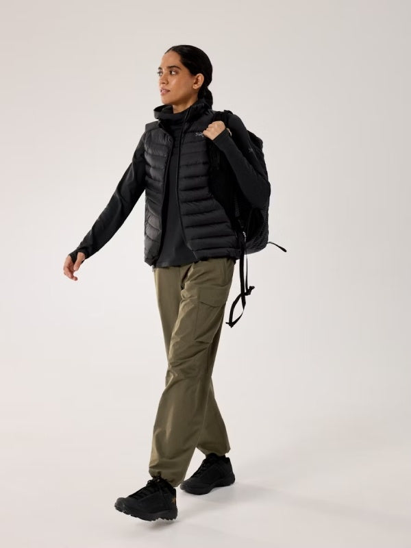 Women's Taema Thermal Hoody #Black Heather [X00001025701]｜ARC'TERYX