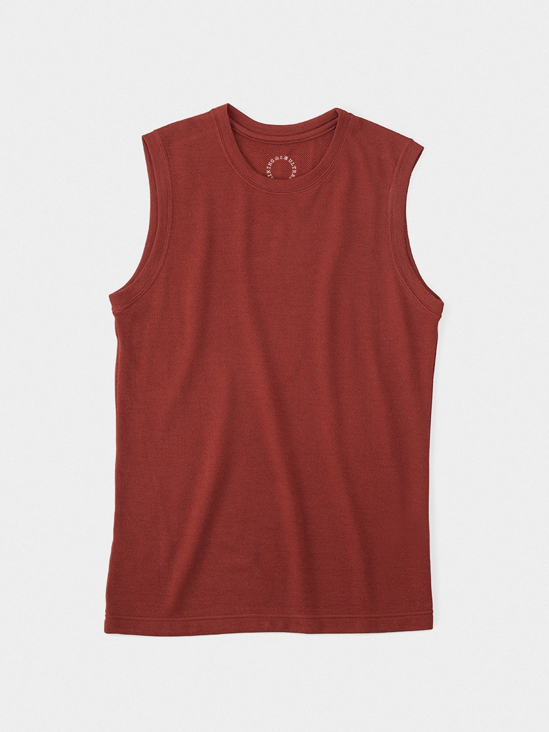 山と道DF Mesh Merino Sleeveless Brick Red L Men's DF Mesh Merino Sleeveless #Brick Red｜山と道 – moderate