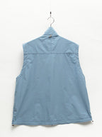 SURUGA BAY VEST #73 BL×GY [PS251017]｜PAPERSKY WEAR