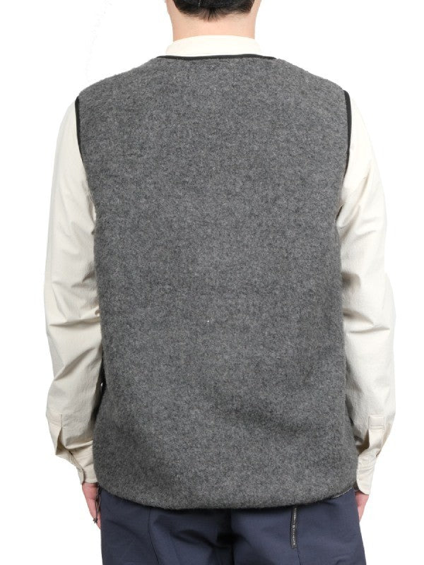 パイルモッサーのベスト #ケシズミイロ [021084]｜AXESQUIN – moderate