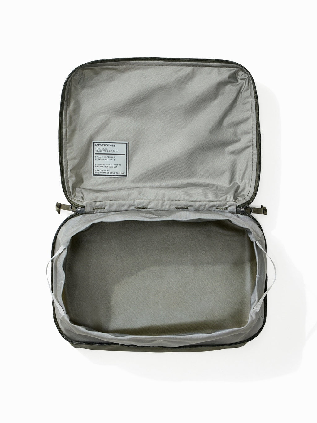 TRANSIT PACKING CUBE 10L #OD Green [TPC10]｜EVERGOODS