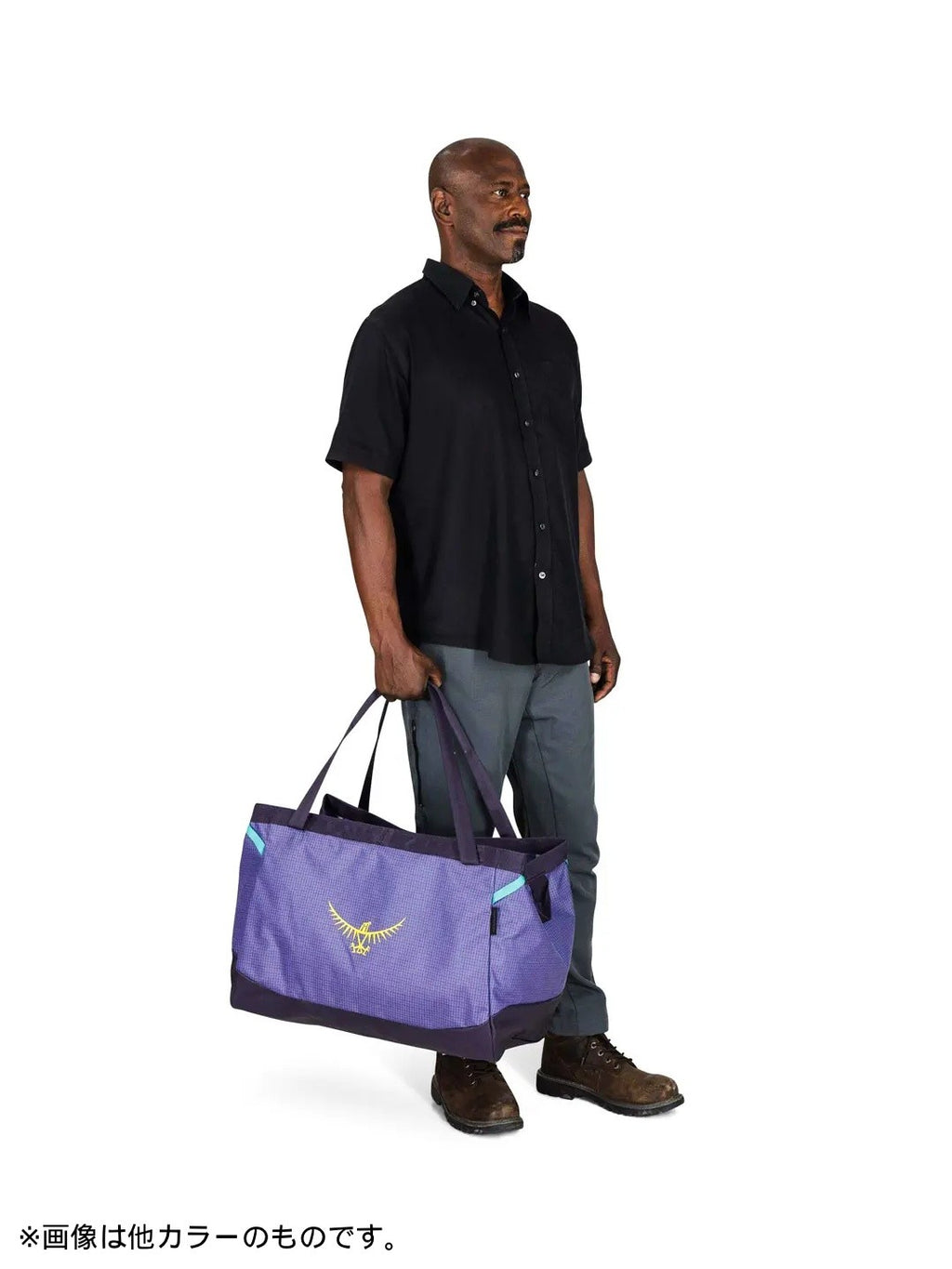 トランスポーターギアトート 60L #レイブンブラック [OS54949003]｜OSPREY