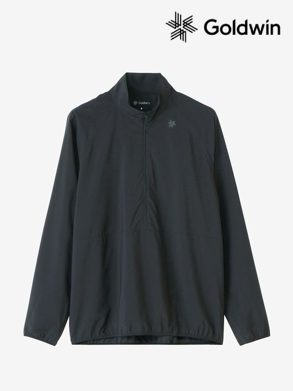 Floating Wind Shell Half Zip Pullover #BK [GM15102]｜GOLDWIN