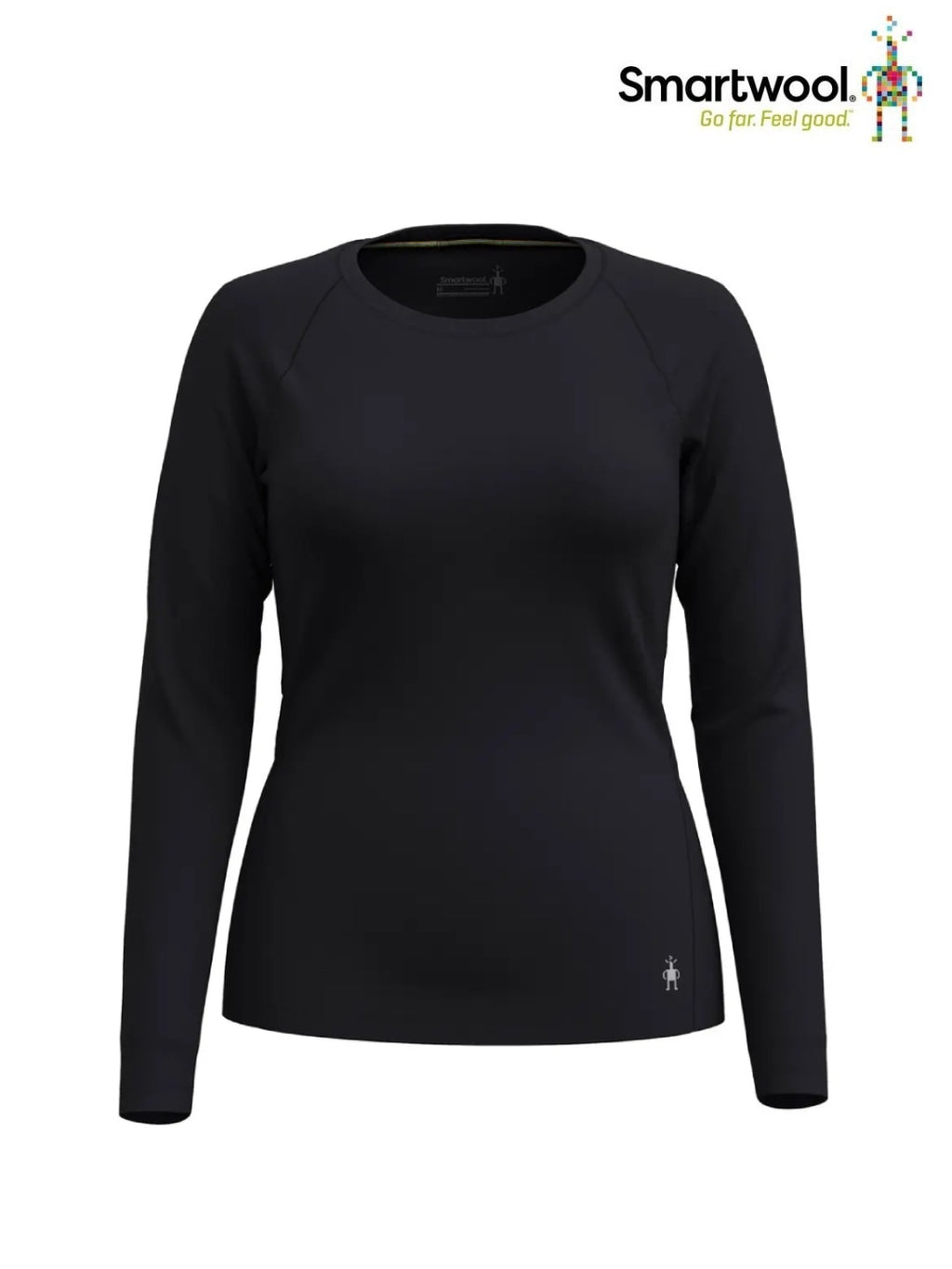 【Women】ウィメンズ クラシックオールシーズンメリノベースレイヤー ロングスリーブ #ブラック [SW61211006004]｜Smartwool