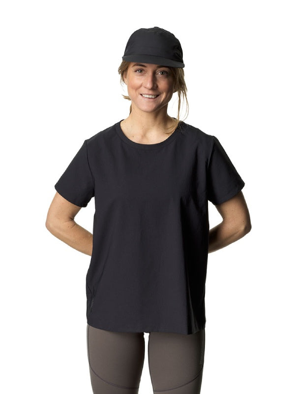 Women's Cover Tee #True Black [840016]｜HOUDINI