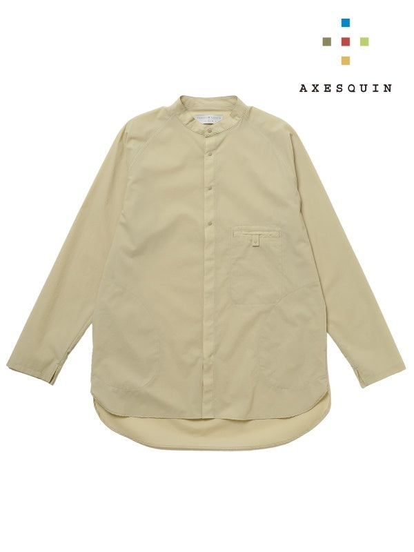 軽くて涼しいロングシャツ #アオシロツルバミ [21101]｜AXESQUIN【Outlet_30】