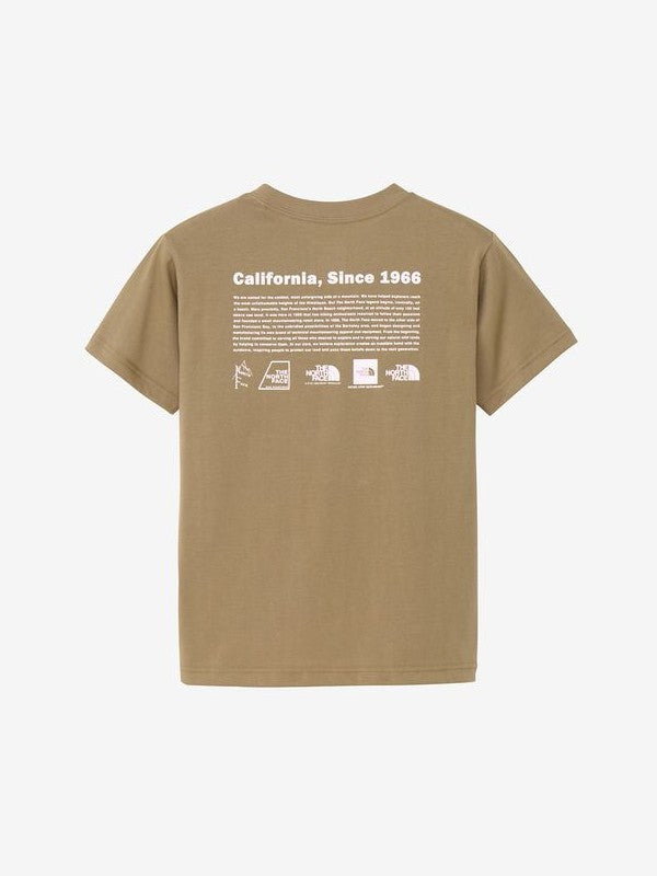 Kid's S/S Historical Logo Tee #CK [NTJ32356]｜THE NORTH FACE【Outlet_40】