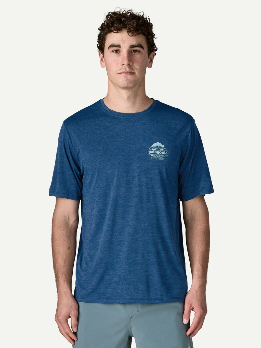 Cap Cool Daily Shirt - Great Waves #CMBX [45456]｜patagonia