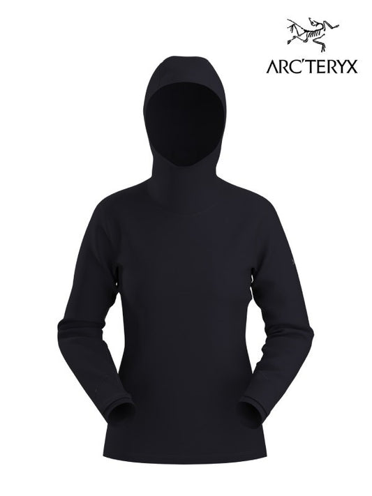 Women's Taema Thermal Hoody #Black Heather [X00000847601]｜ARC'TERYX