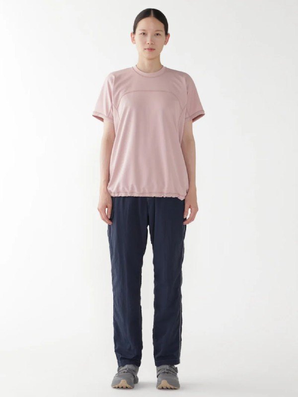 Women's dry jersey SS T #090/pink [5164037]｜and wander