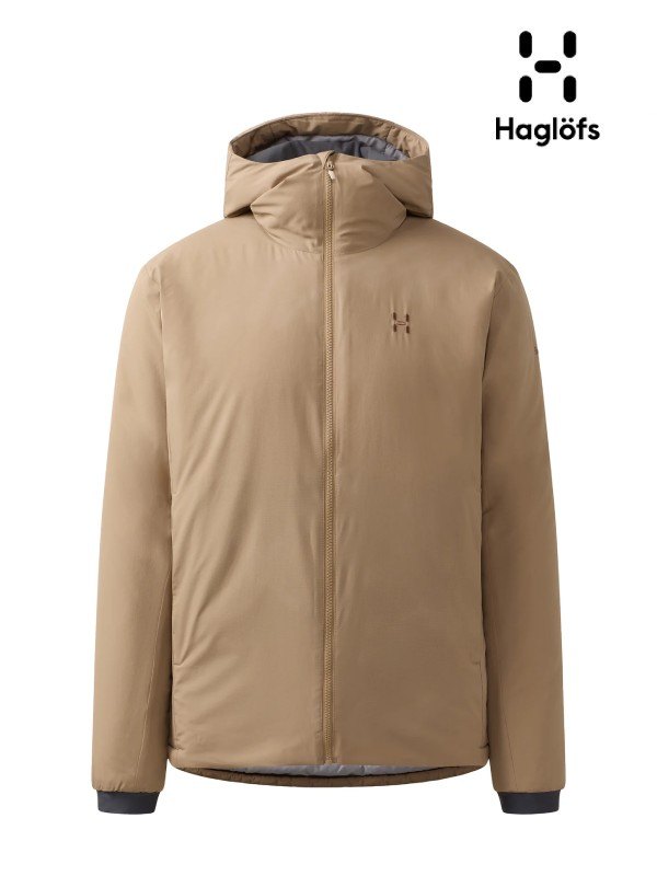 Mimic Alert Hood Men #Oak Brown [607444]｜HAGLOFS