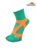 Spider Arch Mid 2-Toe Slip-On #Green x Orange [10304] | YAMAtune