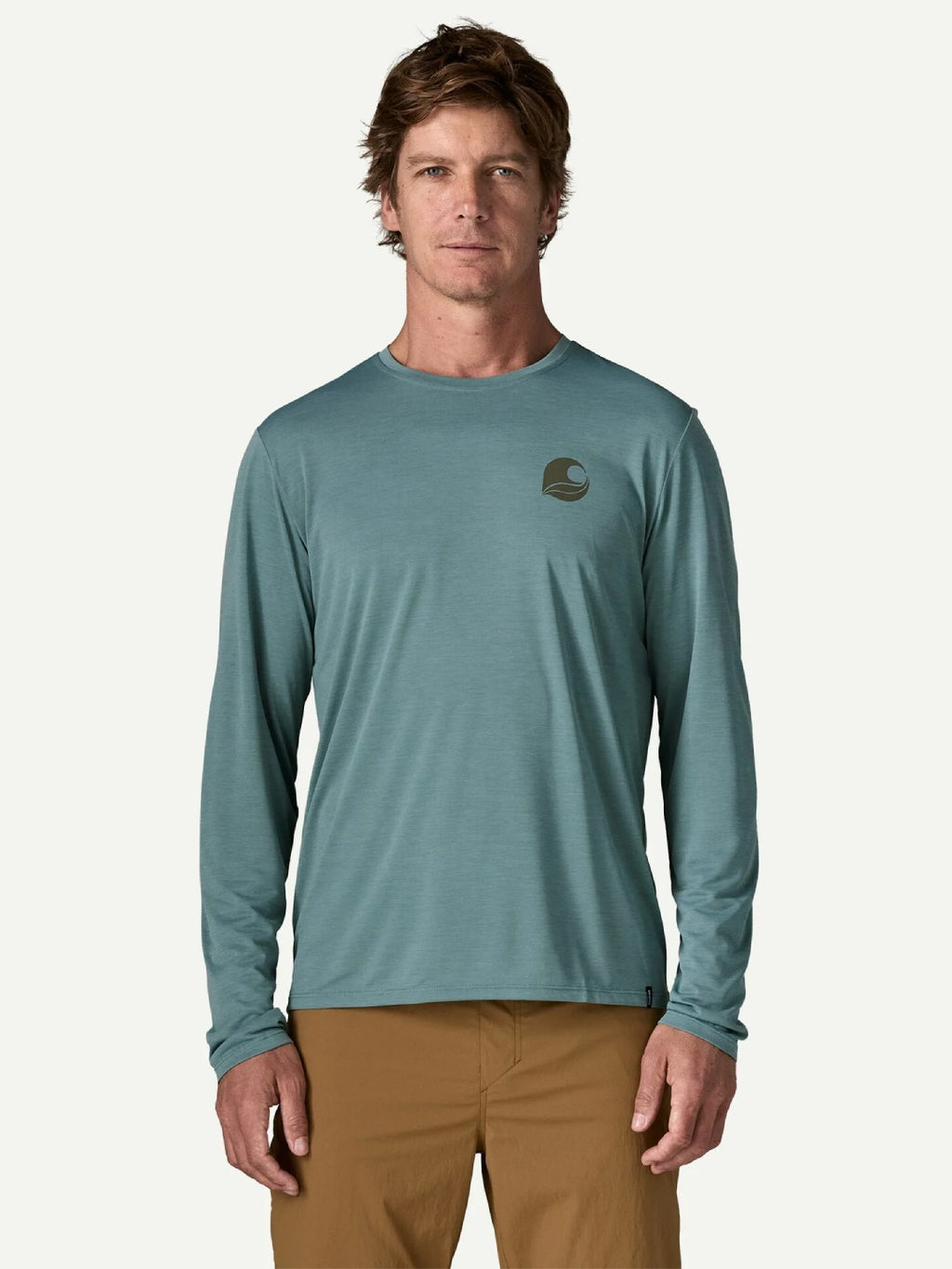 【Men】Men's L/S Cap Cool Daily Shirt - Pass it Around #BSLX [45495]｜patagonia