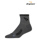 LiteTrail Running 1/4Crew #Dark Gray/Black-speed goat-