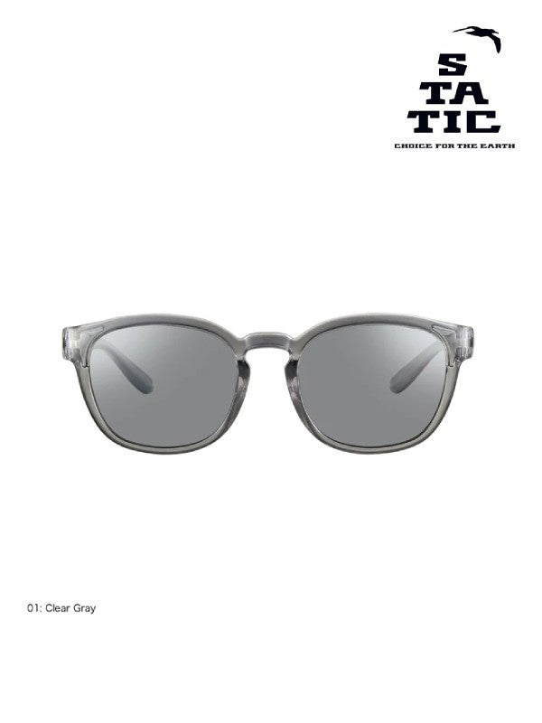 STATIC×OWLMILS  Atlas Clear Gray #1 [WL-001_01CGY]｜STATIC