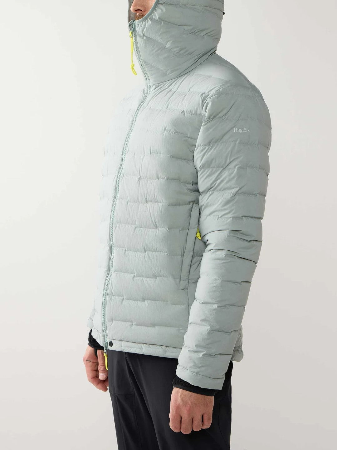 【Men】 Men's Spitz Down Hood Men #Dew Green [607459]｜HAGLOFS
