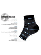 FS6 SPORTS COMPRESSION FOOT SLEEVE #Black｜OS1st