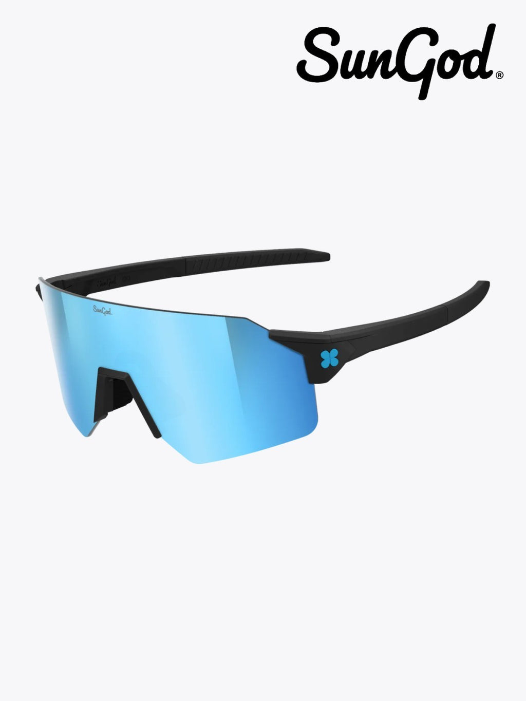 Airas 8KO #Matte Black / Silver Blue [SGD457-304026-BLS000]｜SunGod